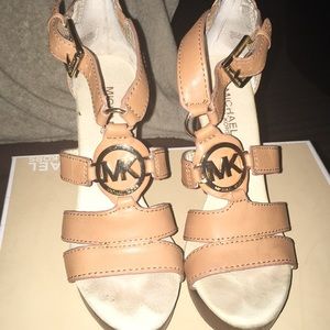 Michael Kors wedge heels